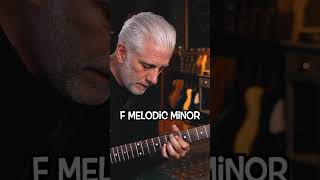 Quick Lesson  Melodic Minor over 9 Chord guitar guitarist guitarlesson shorts [upl. by Assanav]