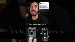 Resposta Magus Pro Ditto  Plus Looper baixo bass pedais pedalboard overdrive tcelectronic [upl. by Aliakim]