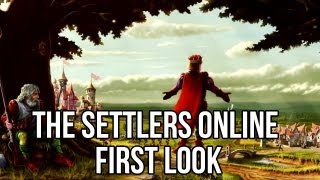 The Settlers Online Castle Empire Free Strategy MMO Watcha Playin Gameplay First Look [upl. by Aicilyt705]