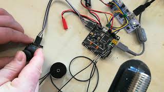 2204 260kv Motor driven by reprogramed StorM32 Gimbal Controller in direct drive mode and joystick [upl. by Dustan]