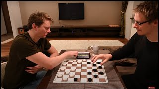 Quickfire Draughts Contest Janicki vs Kuczewski [upl. by Anirdnaxela265]