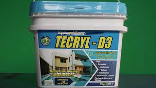 Aprenda a impermeabilizar laje com TECRYL D3 [upl. by Colombi]