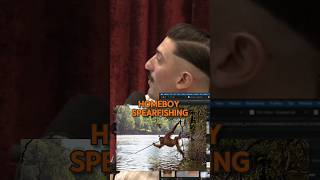 Joe Shows Andrew Schulz Orangutans Spear Fishing jreclips [upl. by Ahsenrac742]