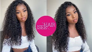 ISEE HAIR 💗  Water Wave Hair  Unboxing and Installation [upl. by Anasxor]