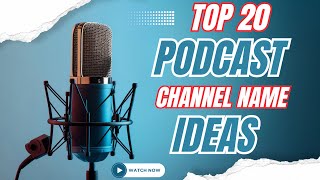 Top 20 Podcast Channel ldeas  Podcast Channel Earning  How to Start Podcast [upl. by Callery]