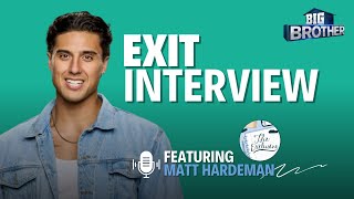 Big Brother 26 Exit Interview Matt Breaks Down Angelas Tirade His Biggest Mistakes in the Game [upl. by Cavanagh]