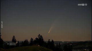 Vorarlberg heute Komet „Neowise“ über Vorarlberg 2172020 [upl. by Bicknell797]