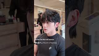 Parasite Choi Wooshik hairstyle 최우식 남자머리 쉐도우펌 [upl. by Oslec]