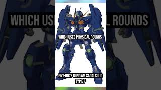 GNY 002F Gundam Sadalsuud Type F gundam00 mecha manga mobilesuit annodomini gndrive fereshte [upl. by Petromilli]