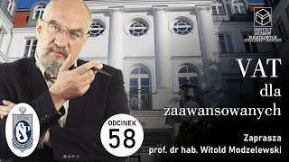 VAT Dla Zaawansowanych  Odcinek 58 Złe prawo [upl. by Loren147]