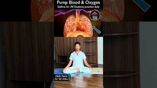 Pump Blood amp Oxygen to Your Brain  Yoga for All Students must DO daily [upl. by Eladnek366]