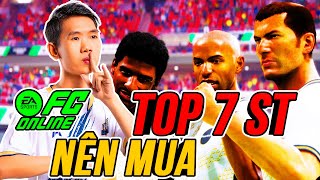 THÀNH HOÀ  TOP 7 ST NÊN MUA Ở THỜI ĐIỂM HIỆN TẠI  FC ONLINE [upl. by Ertnom]