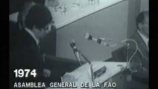 Intervención de Luis Carlos Galán en Asamblea FAO 1974 [upl. by Xever]