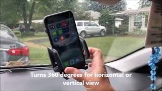 VANSKY 31 smartphone car mount  your choice of windshield dashboard or air vent [upl. by Craw]