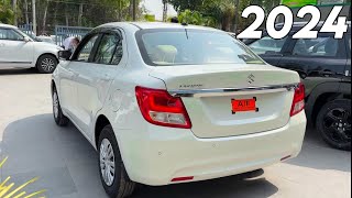 DZIRE VXI 2024 MOST VALUE FOR MONEY VARIANT 🔥 MARUTI SUZUKI DZIRE VXI SECOND BASE MODEL WHITE 2024 [upl. by Germin]