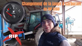 Changement de la Jauge à Carburant du Massey Ferguson 6160 🚜 [upl. by Ayimat]