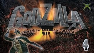 Part 04 quotGiganquot  Godzilla Destroy All Monsters Melee Xbox [upl. by Esilrahc604]