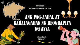 PAG AARAL NG HEOGRAPIYA NG ASYA GRADE 7 [upl. by Avevoneg]