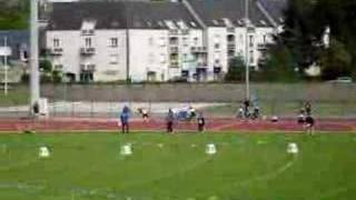 Relais 4x100m cadet Championnat de France par équipe à Dreux [upl. by Ahsito716]