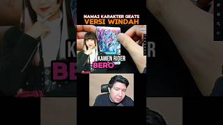 Kamen Rider Geats Windah Version Kamen Rider Gotchard  Agan Reza [upl. by Enelyw]