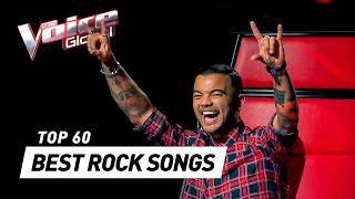 The BEST ROCK Blind Auditions on The Voice [upl. by Iams545]