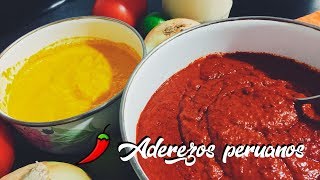 ¿CÓMO PREPARAR LOS ADEREZOS PERUANOS 🇵🇪🌶  Los secretos de la comida peruana [upl. by Ennovad]