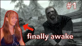 Playing SKYRIM for the very first time Episode 1 [upl. by Edin952]