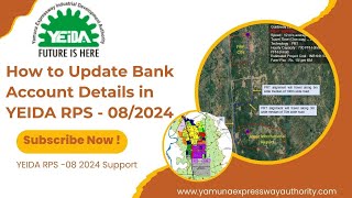 How to Update Bank Account Details in YEIDA RPS  082024 [upl. by Redman473]