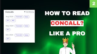 Become a Concall Mastermind in Minutes [upl. by Micheil]