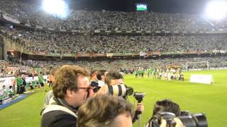 Himno del Betis cantado por 45000 almas béticas [upl. by Robbi]