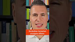 Borderliner bemerken WINZIGSTE Affekte sofort [upl. by Silin]