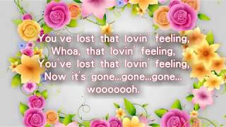 karaoke  Youve lost that loving feeling mmo  Barry Manilows version movie [upl. by Allbee966]