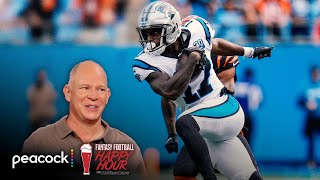 Xavier Legette Trey Sermon are undertheradar plays  Fantasy Football Happy Hour  NFL on NBC [upl. by Henry]