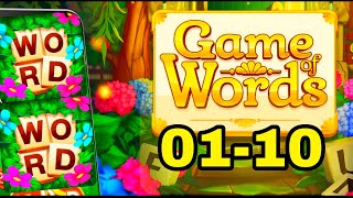 GAME OF WORDS Word Puzzles 1 2 3 4 5 6 7 8 9 10 [upl. by Martelle832]