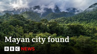 Ancient Mayan city discovered in Mexico jungle by accident  BBC News [upl. by Saval]