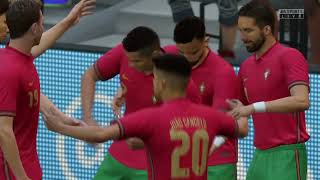 FIFA SELEÇÕES  Portugal vs Noruega  SEM CHANCES PARA HAALAND [upl. by Aihsena75]