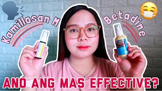 KAMILLOSAN VS BETADINE THROAT SPRAY EFFECTIVE REMEDIES FOR SORE THROAT [upl. by Lorene]