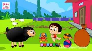 Baa Baa Black Sheep Nursery Rhyme with Lyrics [upl. by Lewellen169]