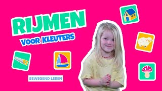 Rijmen voor kleuters  groep 2  bewegend leren [upl. by Gervais]