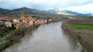 Briñas crecida rio Ebro [upl. by Nnek]