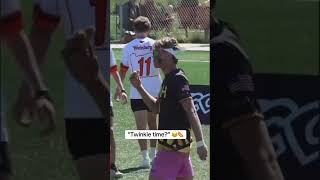 This Ultimate frisbee player ate a hot dog right on the field 😆 shorts [upl. by Amin]