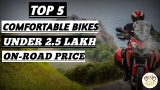 Top 5 Comfortable Bikes for Rides With Pillion  Top 5 Comfortable Bikes  ADP MotoWorld [upl. by Keelby]