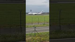 SunExpress 737 landing at brussels airport [upl. by Aidekal173]