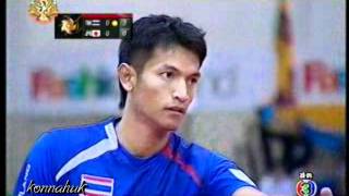 Thailand vs Japan Sepak Takraw World SuperSeries 2011 Set 1 [upl. by Raycher]