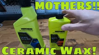 Mothers 05566 Ultimate Hybrid CERAMIC Wax Sio2 Fortified Paint Protection [upl. by Enier]