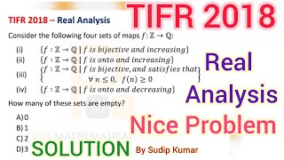 TIFR 2018 Maths Real Analysis Solution  TIFR 2018 Mathematics Solution  Tifr 2018 QNo 08 Solution [upl. by Malissa]