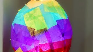 Crepe Paper globe [upl. by Adnov]