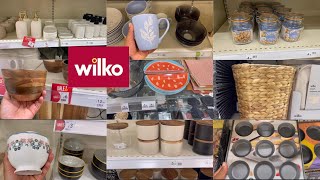 NEW COLLECTION WILKO STORE UK WILKO HAUL NEW HOME COLLECTION IN UK [upl. by Annaerda]