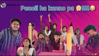 Apsara ellam pombala pencil 😂😂 arun2k1 comedy tamilcomedy [upl. by Hebbe946]