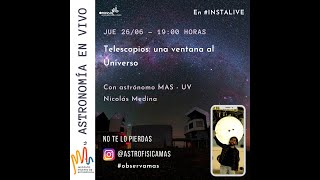 Astronomía en Vivo Telescopios una ventana al Universo [upl. by Stefan]